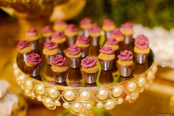 10 ideias para servir os doces de casamento! 1