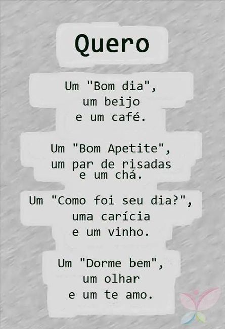 Coisas simples e apaixonantes: qual é a sua? - 1