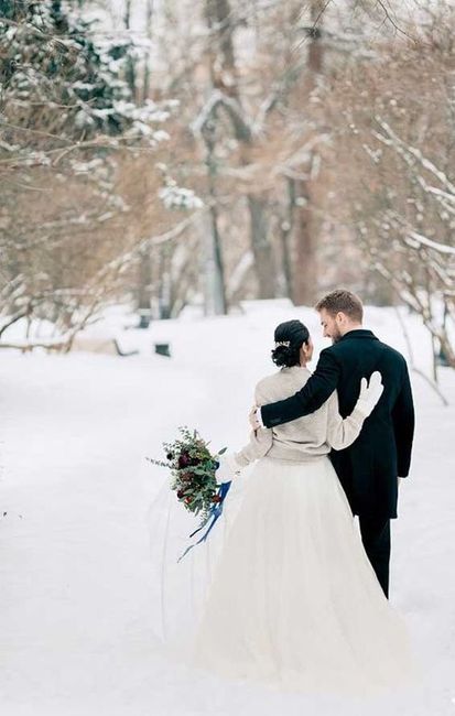 Teria coragem de se casar... na neve? 1
