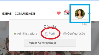 Como alterar meus dados do perfil? 1