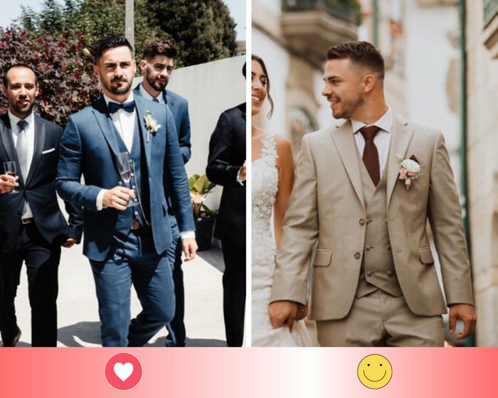 2 looks para o noivo: escolha UM 2