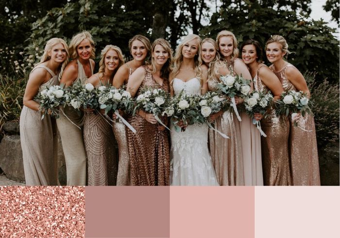 Paleta de cores rose gold: saiba como usar no seu casamento! 13