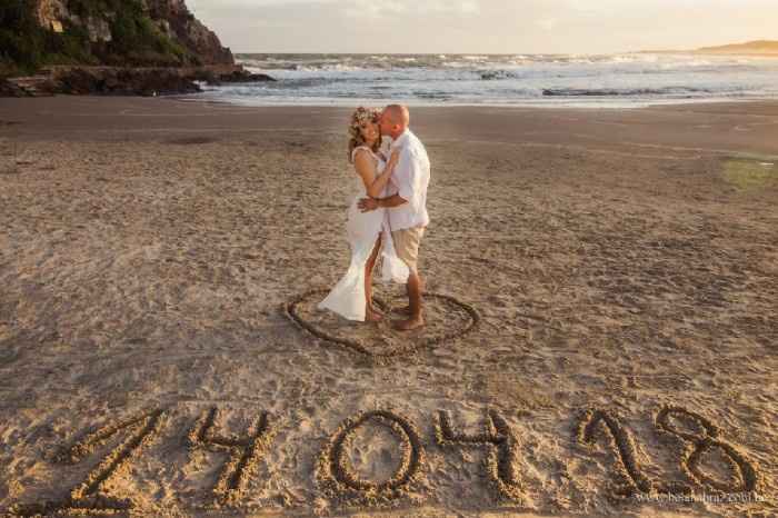 Pré-wedding - a melhor foto na praia 1