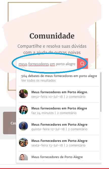 Como buscar sugestões de fornecedores na sua cidade