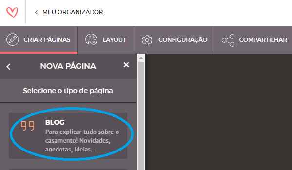 Como colocar a lista de presentes no site de casamento? 