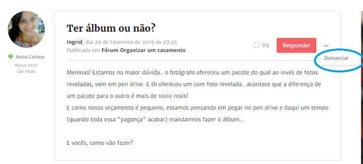 Guia para noivas novatas: como usar a Comunidade