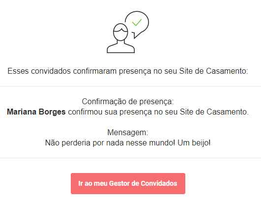 Como confirmar a presença dos convidados?