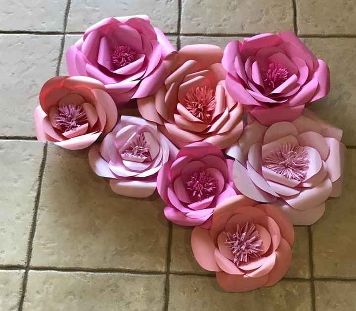 Como fazer flores de papel DIY #NoivasEmCasa - 1