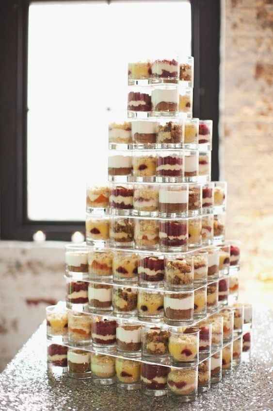 Altenativas criativas ao bolo de casamento - 4