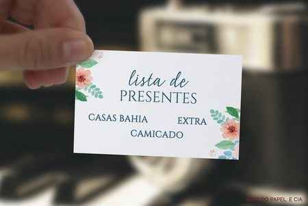 Lista de presente - 1
