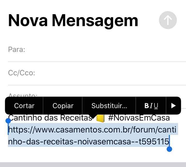 Como compartilhar links pelo app - 6