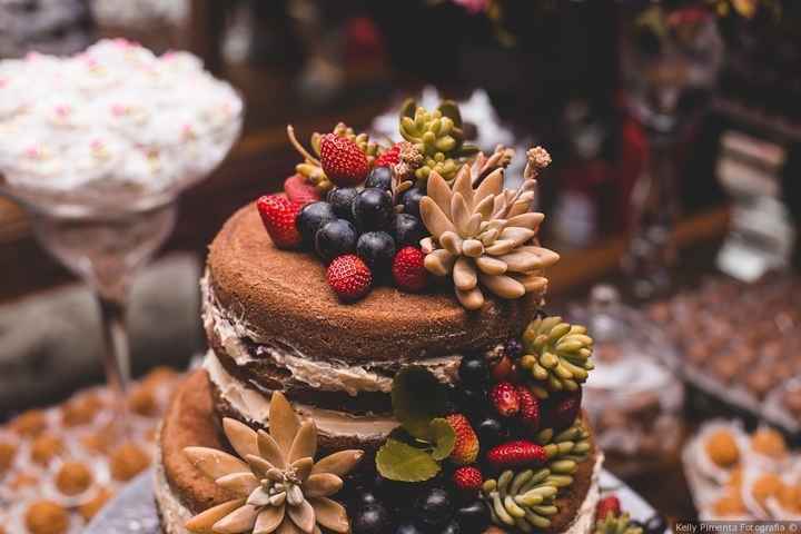 Gosta de bolo "naked cake"? - 1