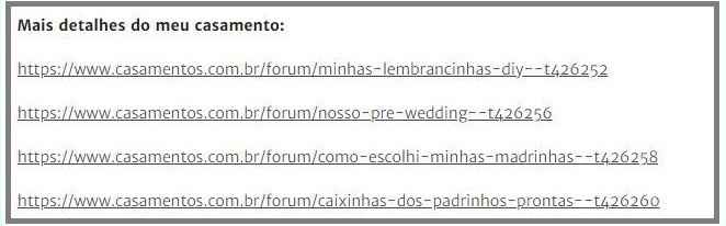 Como incluir links no texto? - 1