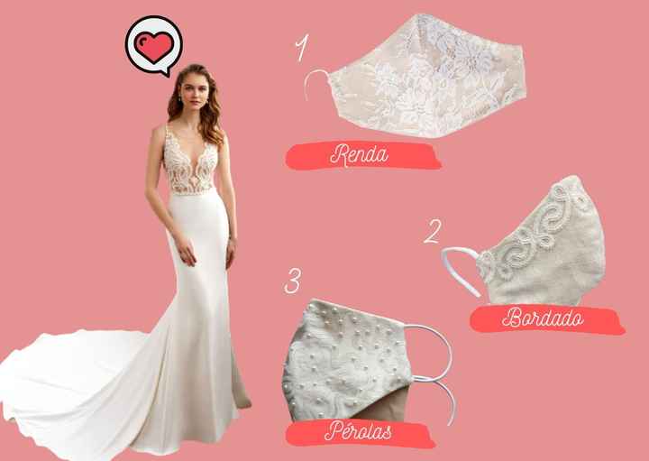Qual a melhor máscara para este look? - 1