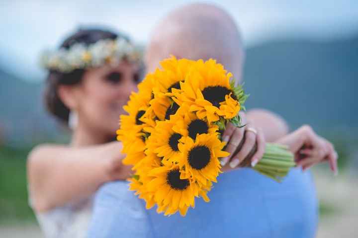 8 formas de incluir girassol no seu casamento - 1