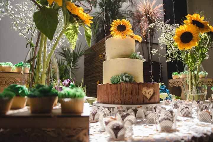 8 formas de incluir girassol no seu casamento - 7