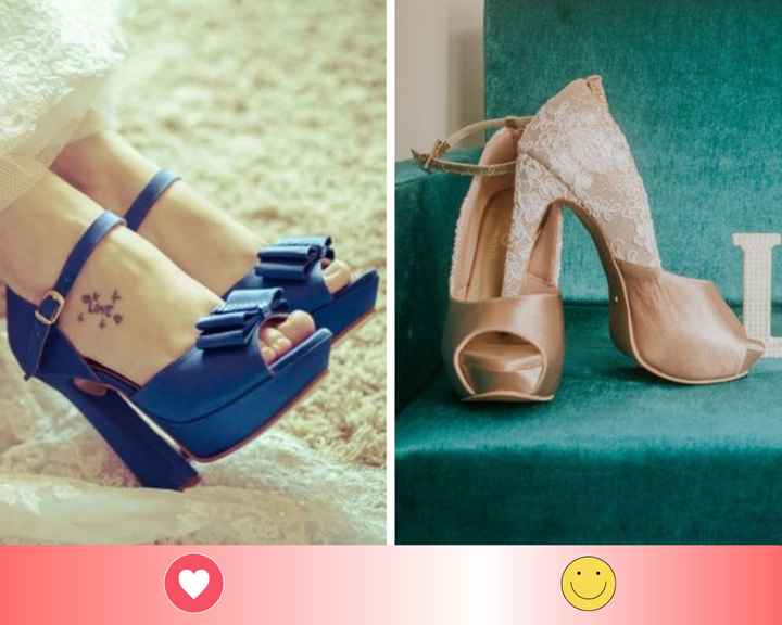 2 sapatos para a noiva: escolha UM - 1