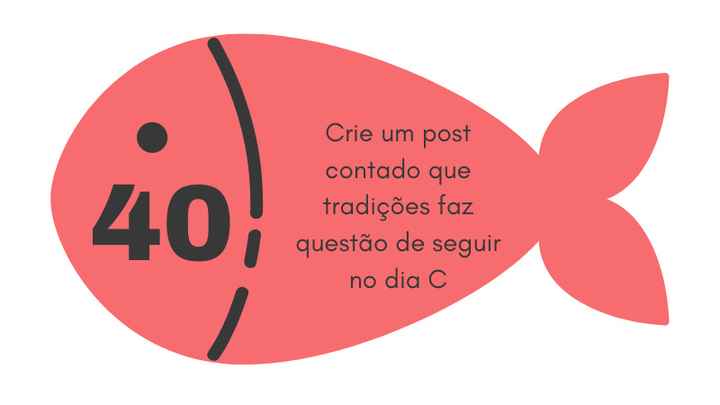 Pescaria nupcial: PARTICIPE e GANHE 2 presentinhos! - 1