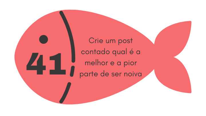 Pescaria nupcial: PARTICIPE e GANHE 2 presentinhos! - 1