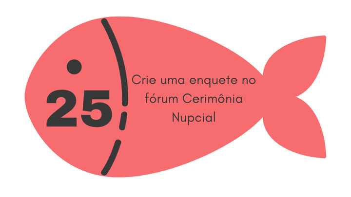Pescaria nupcial: PARTICIPE e GANHE 2 presentinhos! - 1