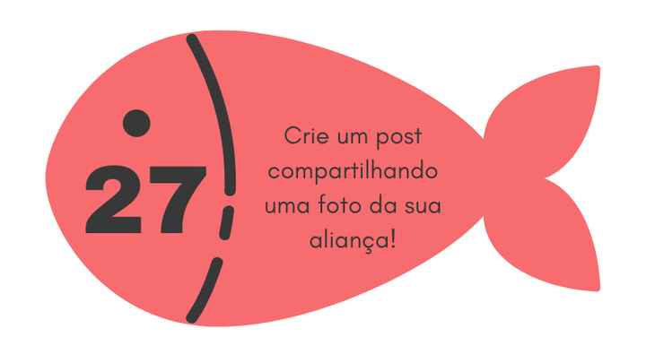 Pescaria nupcial: PARTICIPE e GANHE 2 presentinhos! - 1