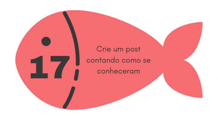 Pescaria nupcial: PARTICIPE e GANHE 2 presentinhos! - 1