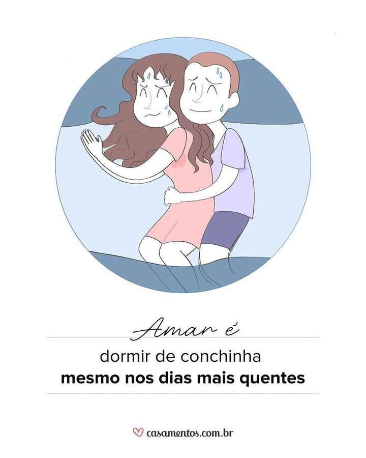 Dormir de conchinha no verão: SIM ou NÃO? - 1