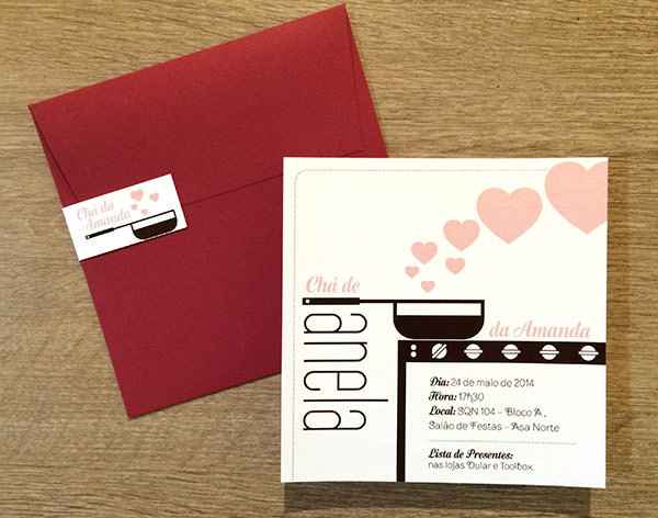 Convite de chá de panela: 10 ideias inspiradoras! - 3