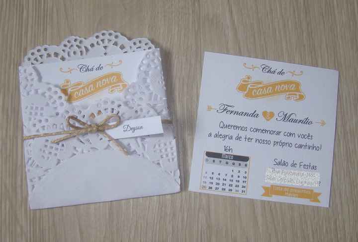 Convite de chá de panela: 10 ideias inspiradoras! - 5