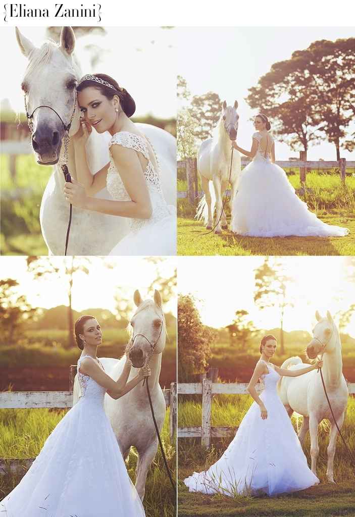 Vestidos de noiva estilo princesa - 1