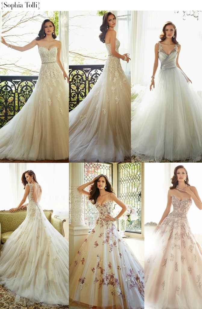 Vestidos de noiva estilo princesa - 9