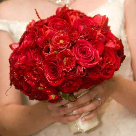 Melhores flores para buque  vermelho + fotos de buquês lindos - 1