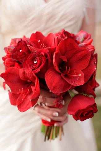 Melhores flores para buque  vermelho + fotos de buquês lindos - 5