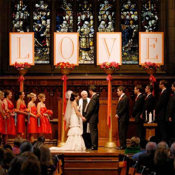 10 idéias lindas de decoração para casamento - 5