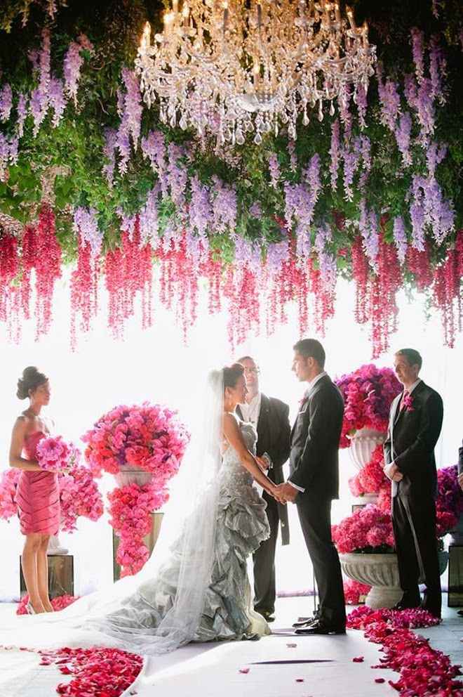 10 idéias lindas de decoração para casamento - 7