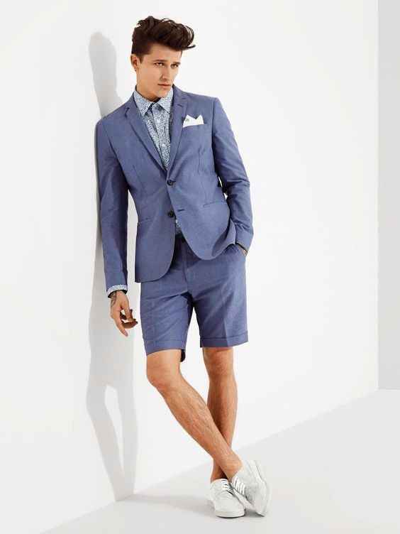 Terno com bermuda discount casamento