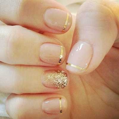 Inspirações de unhas para o grande dia - 3