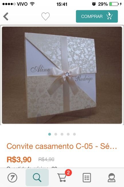 Convites lindíssimos e super baratinhos em um site super legal #vemver - 2