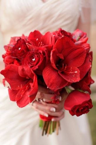 Melhores flores para buque  vermelho + fotos de buquês lindos - 5