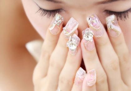 Unhas criativas  para noivas - 31