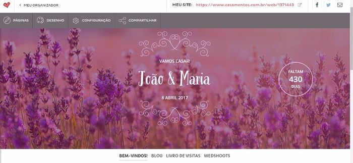 Novidades web de casamento