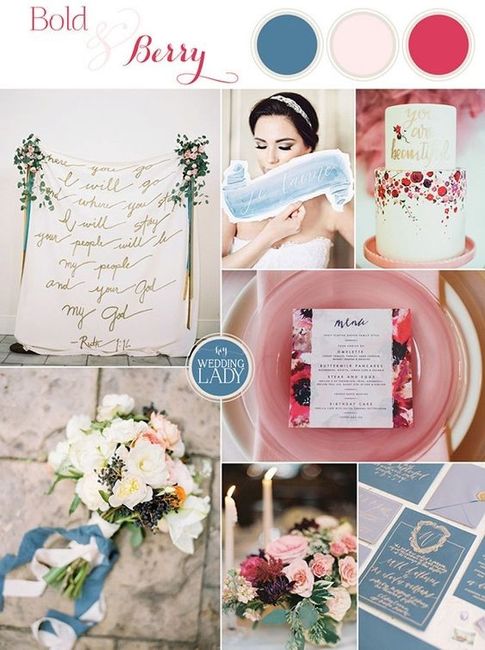 Monte um casamento para as admins! - A paleta de cores