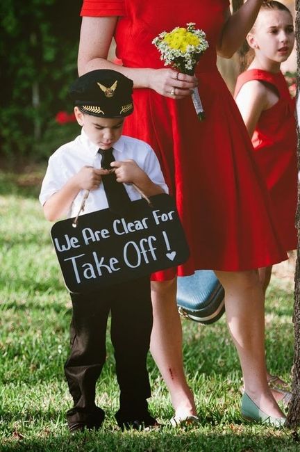 Casamento temático: aviação