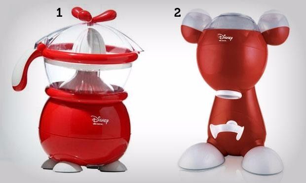 Itens de cozinha do Mickey