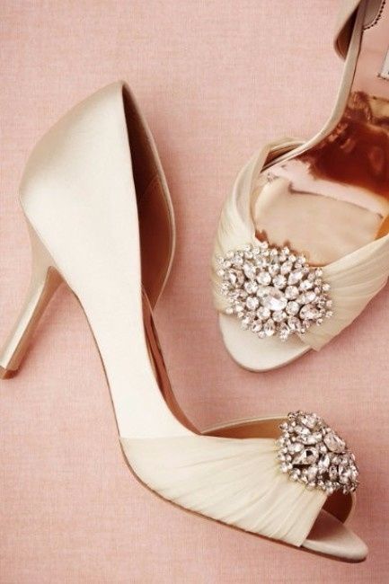 Sapatos de noiva: princesa ou sereia?