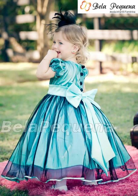 Inspirações de vestidos de daminhas - 15