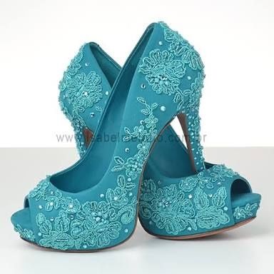 Sapatos para noivas de várias cores para todos os gostos - 29