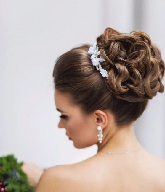 O casamento dos sonhos - O penteado