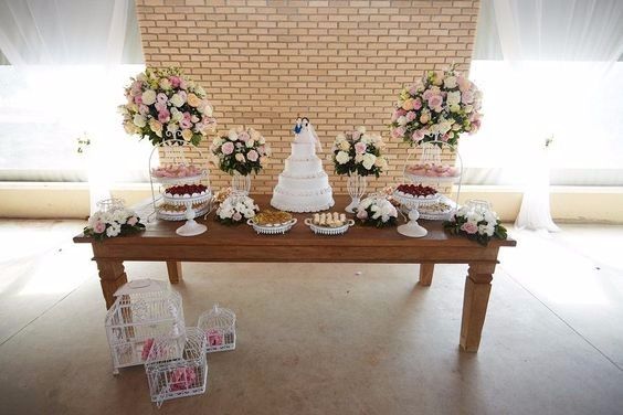 Mesa do bolo: ideias simples e lindas!