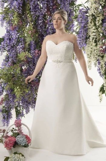 Noivas plus size: o vestido de noiva 👰 4